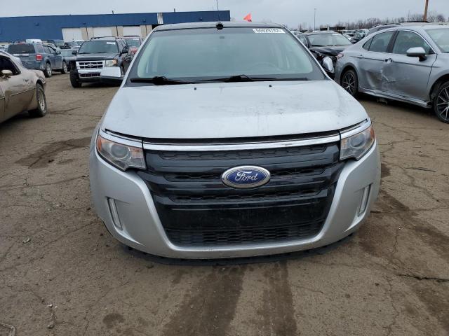 2FMDK4AK7EBA73032 - 2014 FORD EDGE SPORT SILVER photo 5