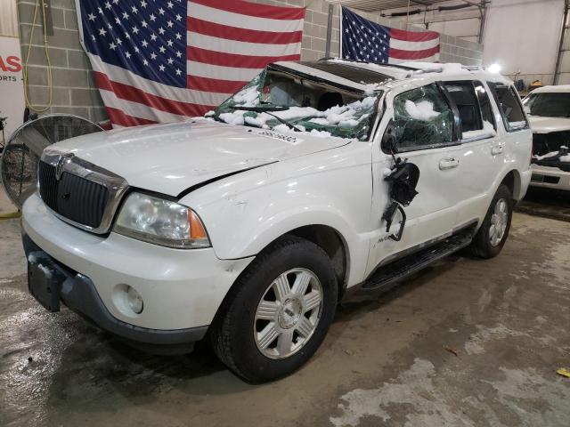 5LMEU78H33ZJ31056 - 2003 LINCOLN AVIATOR 白色 照片 1
