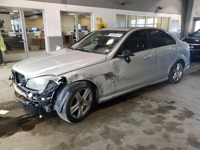 WDDGF8BB6AR099744 - 2010 MERCEDES-BENZ C 300 4MAT SILVER photo 1