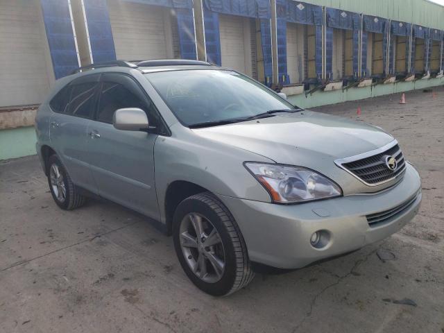 JTJHW31U882071660 - 2008 LEXUS RX 400H SILVER photo 1