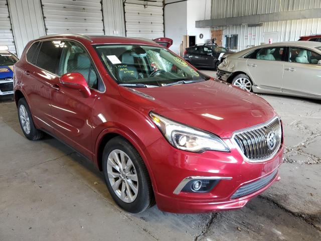 LRBFX2SA4JD005783 - 2018 BUICK ENVISION E RED photo 1