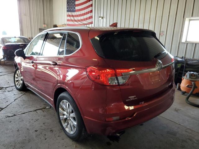 LRBFX2SA4JD005783 - 2018 BUICK ENVISION E RED photo 3