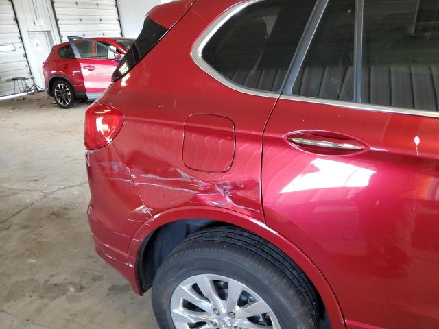 LRBFX2SA4JD005783 - 2018 BUICK ENVISION E RED photo 9