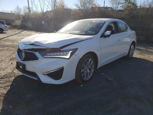 19UDE2F3XMA008835 - 2021 ACURA ILX WHITE photo 2