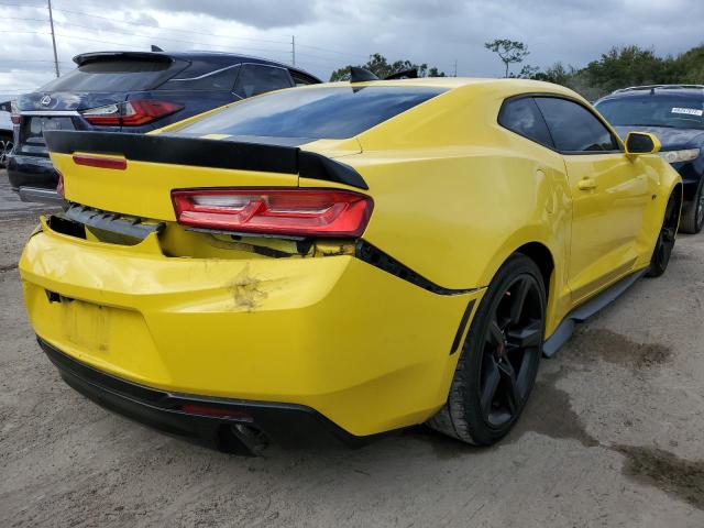 1G1FB1RX6H0179904 - 2017 CHEVROLET CAMARO LT YELLOW photo 4