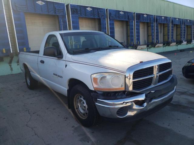 1D7HA16N96J116248 - 2006 DODGE RAM 1500 S WHITE photo 1