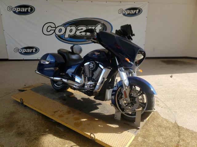 5VPDW36N1C3001795 - 2012 VICTORY MOTORCYCLES CROSS COUN Bleu photo 1