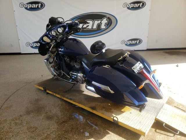 5VPDW36N1C3001795 - 2012 VICTORY MOTORCYCLES CROSS COUN Bleu photo 3