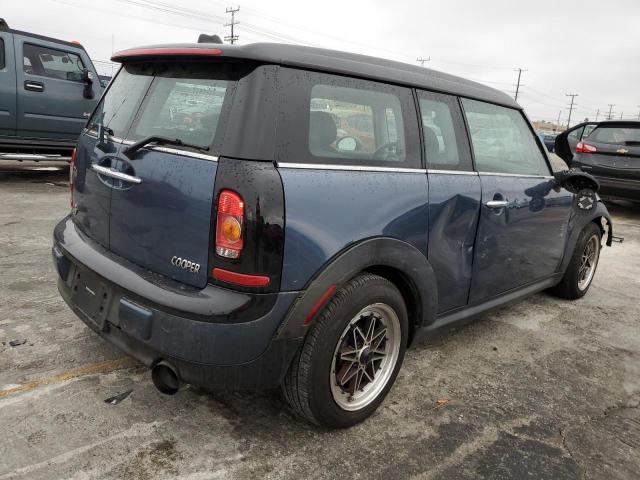 WMWML33579TX36136 - 2009 MINI COOPER CLU BLUE photo 4