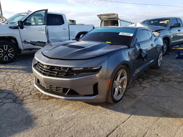 1G1FF1R77M0100352 - 2021 CHEVROLET CAMARO LZ GRAY photo 2