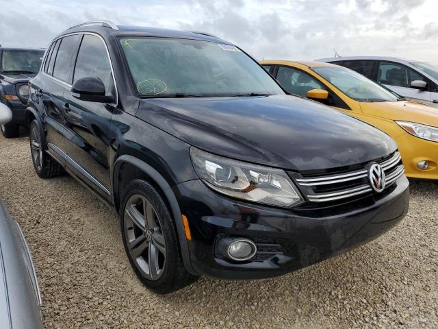 WVGTV7AX7HK015061 - 2017 VOLKSWAGEN TIGUAN SPO BLACK photo 1