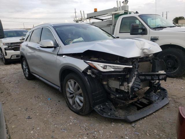 3PCAJ5BA9MF105258 - 2021 INFINITI QX50 LUXE SILVER photo 1