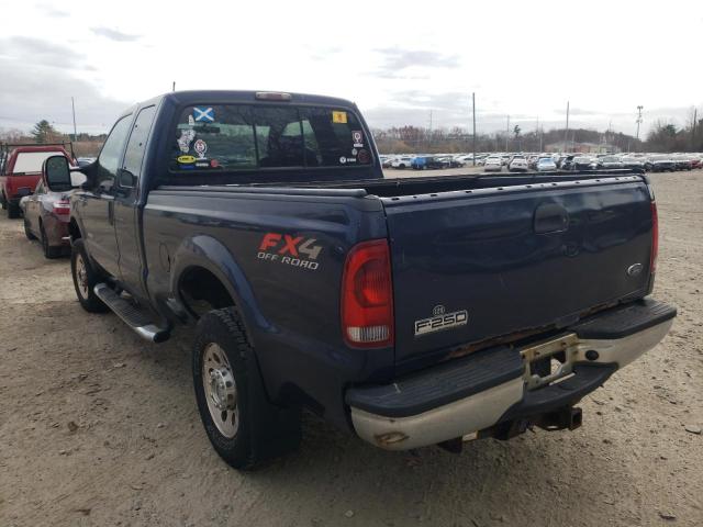 1FTSX21P46ED39075 - 2006 FORD F250 SUPER BLUE photo 3