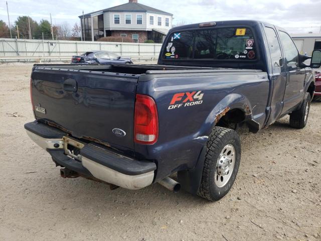 1FTSX21P46ED39075 - 2006 FORD F250 SUPER BLUE photo 4