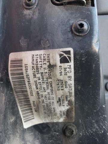 1G8AJ52F64Z227222 - 2004 SATURN ION LEVEL 绿色 照片 10