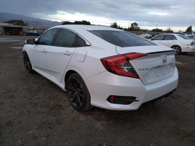 19XFC2F86KE205987 - 2019 HONDA CIVIC SPOR 白色 照片 3