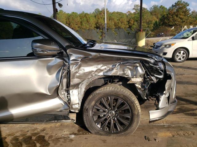 JTJAM7BX9L5241345 - 2020 LEXUS GX460 SILVER photo 9