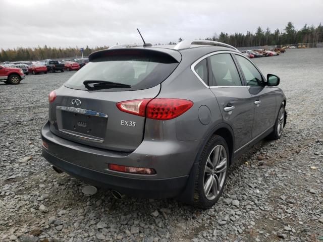 JN1AJ0HR5BM850595 - 2011 INFINITI EX35 BASE GRAY photo 4