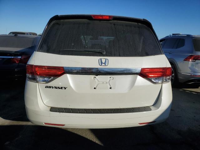 5FNRL5H66EB045568 - 2014 HONDA ODYSSEY EX WHITE photo 6