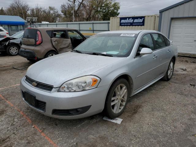 2G1WU57M291192360 - 2009 CHEVROLET IMPALA LTZ SILVER photo 2