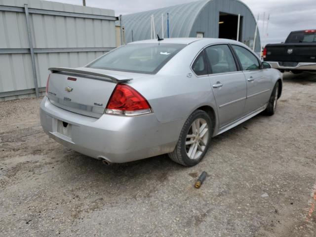 2G1WU57M291192360 - 2009 CHEVROLET IMPALA LTZ SILVER photo 4