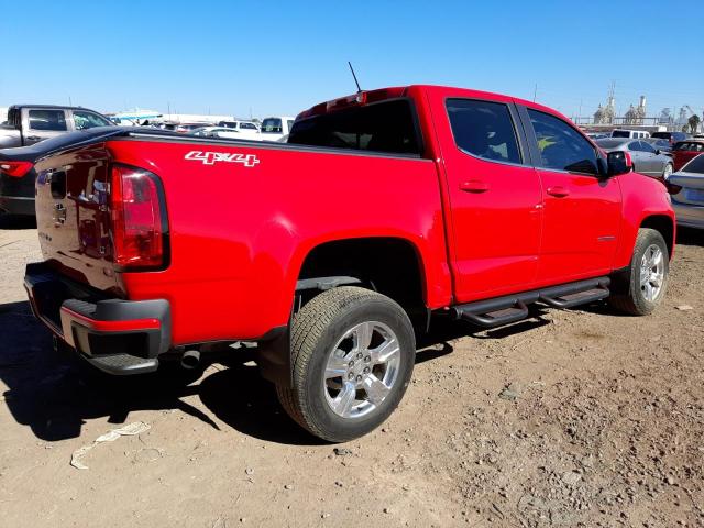 1GCGTCEN8K1271672 - 2019 CHEVROLET COLORADO L RED photo 3