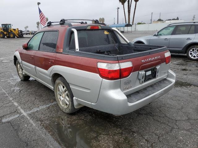 4S4BT63C345100851 - 2004 SUBARU BAJA TURBO BURGUNDY photo 3