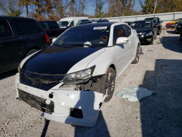 JTKJF5C7XC3026285 - 2012 TOYOTA SCION TC TWO TONE photo 2
