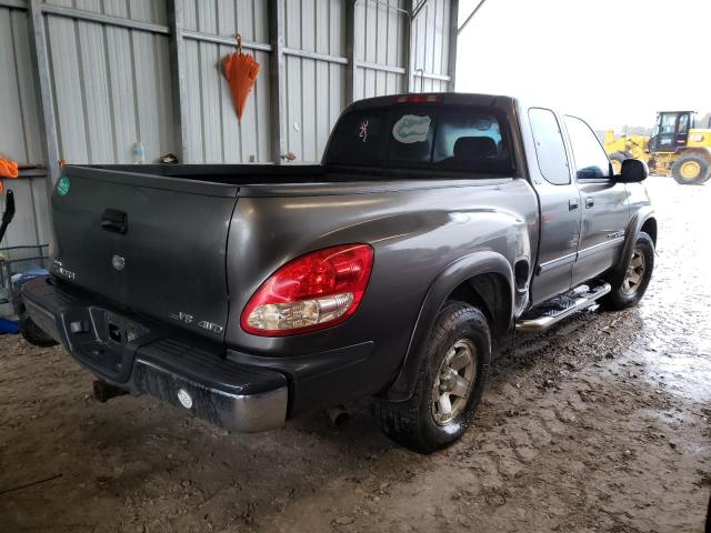 5TBBT44134S442454 - 2004 TOYOTA TUNDRA ACC GRAY photo 4