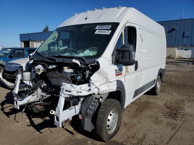 3C6TRVCG0HE545635 - 2017 RAM PROMASTER WHITE photo 2