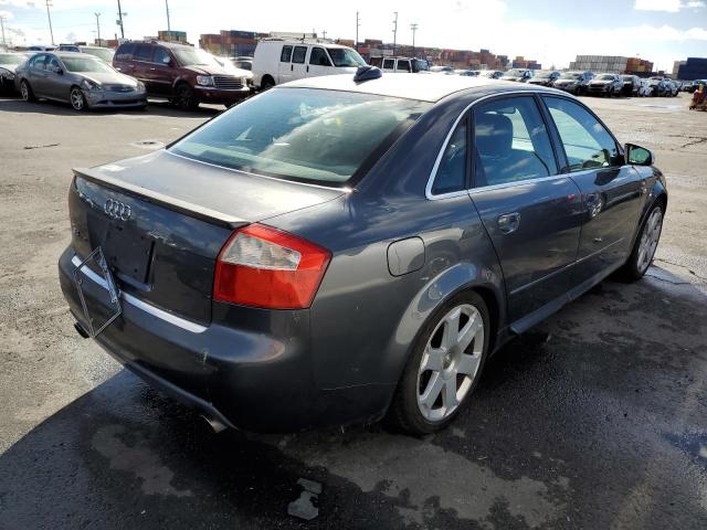 WAUPL68E04A218199 - 2004 AUDI S4 SILVER photo 4