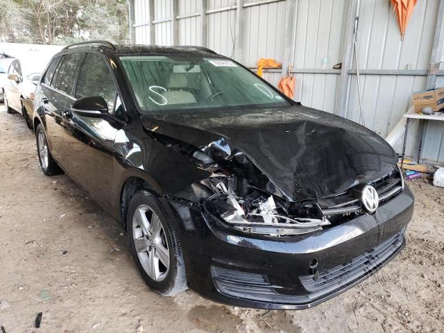 3VWCA7AU5FM512750 - 2015 VOLKSWAGEN GOLF SPORT BLACK photo 1