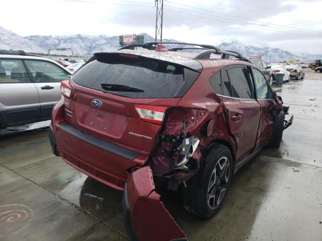 JF2GTANC3KH287936 - 2019 SUBARU CROSSTREK RED photo 4