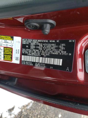 5TDKK3DC7BS049754 - 2011 TOYOTA SIENNA LE RED photo 13