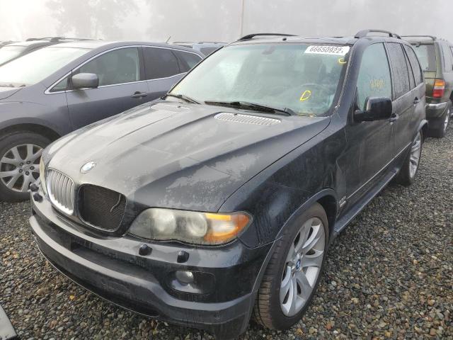 5UXFA93545LE82952 - 2005 BMW X5 4.8IS BLACK photo 2