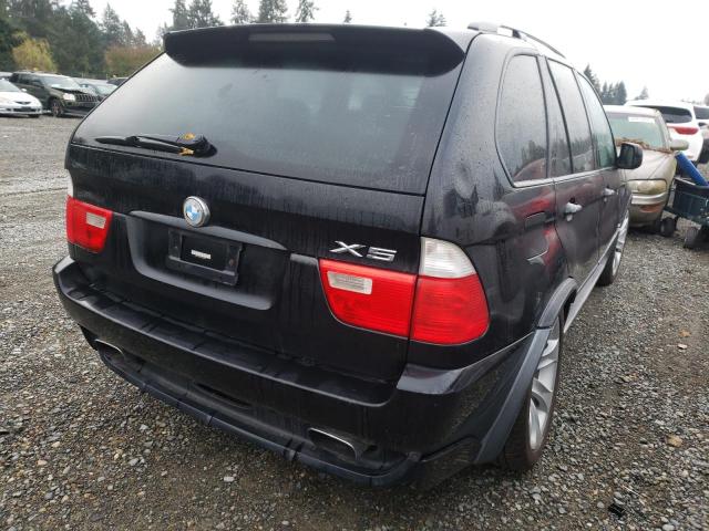 5UXFA93545LE82952 - 2005 BMW X5 4.8IS BLACK photo 4