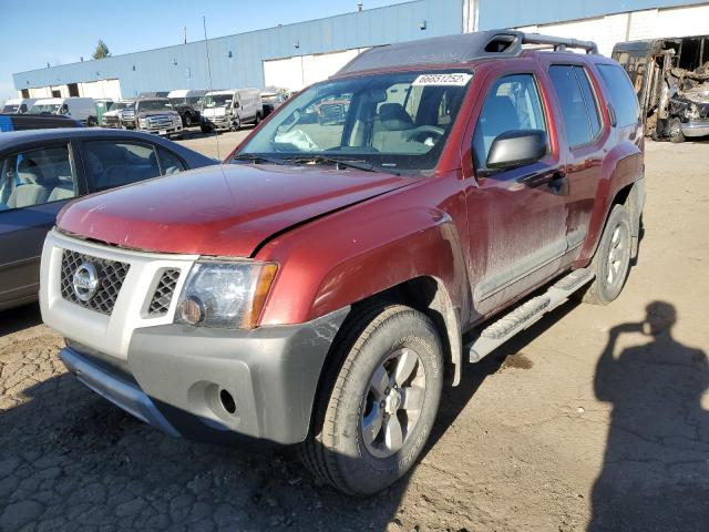 5N1AN0NW0DN821414 - 2013 NISSAN XTERRA X MAROON photo 2