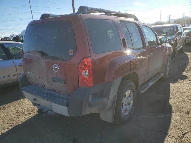 5N1AN0NW0DN821414 - 2013 NISSAN XTERRA X MAROON photo 4