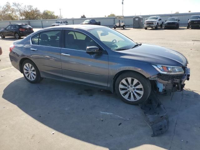 1HGCR3F88EA041870 - 2014 HONDA ACCORD EXL GRAY photo 4