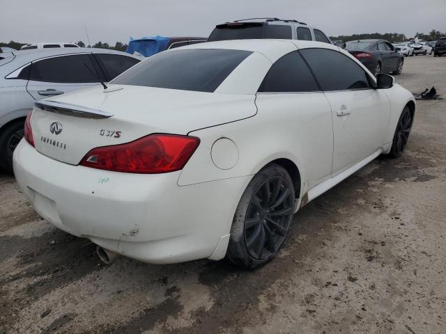 JNKCV66E29M720845 - 2009 INFINITI G37 BASE WHITE photo 4