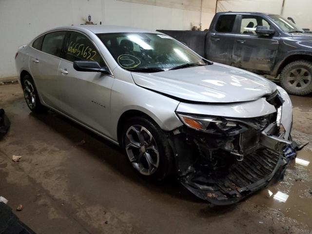 1G1ZG5ST8KF168243 - 2019 CHEVROLET MALIBU RS SILVER photo 4