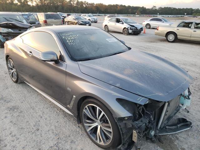 JN1EV7EK7KM231647 - 2019 INFINITI Q60 PURE GRAY photo 1