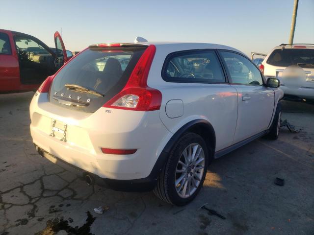 YV1672MK7B2202381 - 2011 VOLVO C30 T5 WHITE photo 4