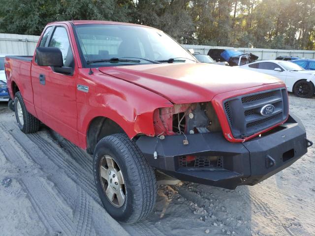 1FTRF12258KD19548 - 2008 FORD F150 RED photo 1