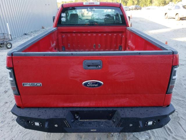 1FTRF12258KD19548 - 2008 FORD F150 RED photo 6