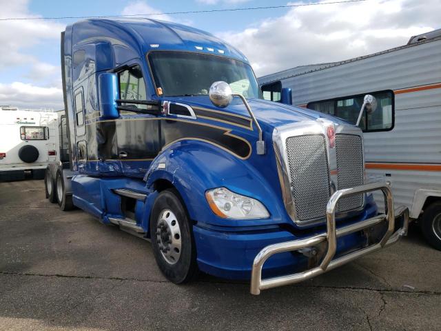 1XKYD49X1EJ****** - 2014 KENWORTH CONSTRUCTI BLUE photo 1