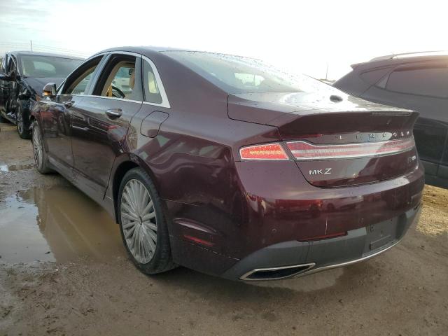 3LN6L5EC7HR613130 - 2017 LINCOLN MKZ RESERV BURGUNDY photo 3