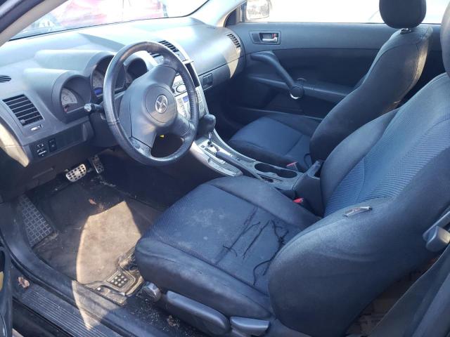 JTKDE167X50049090 - 2005 TOYOTA SCION TC BLACK photo 7