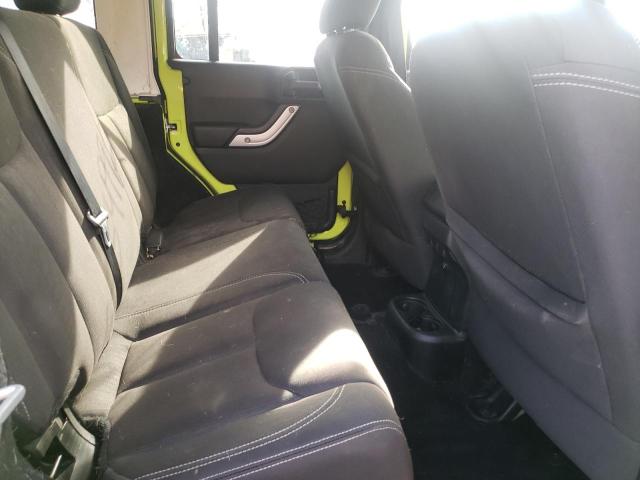 1C4BJWEG0GL318840 - 2016 JEEP WRANGLER U GREEN photo 6