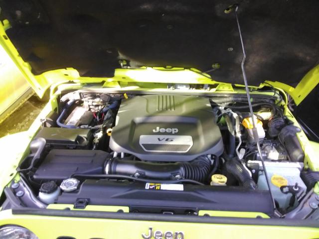 1C4BJWEG0GL318840 - 2016 JEEP WRANGLER U GREEN photo 7